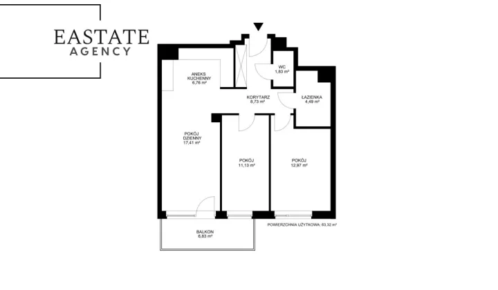 Mieszkanie 3-pokojowe Warszawa Białołęka, ul. Mirabelki