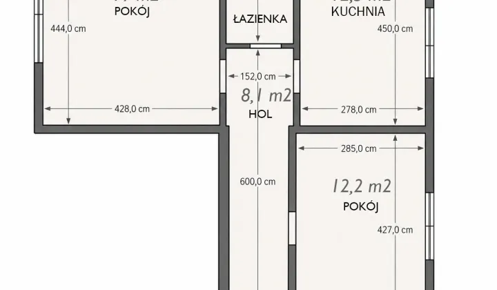 Mieszkanie 3-pokojowe Lublin Abramowice, ul. Abramowicka