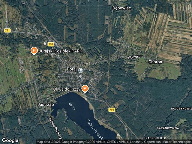 Działka budowlana Poraj, ul. Chorońska. Zdjęcie 1