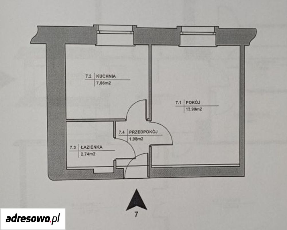 Mieszkanie 1-pokojowe Warszawa Mokotów. Zdjęcie 9