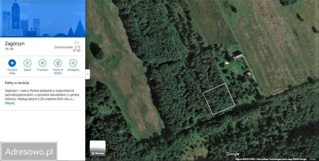Działka rekreacyjna Zagórzyn. Zdjęcie 1