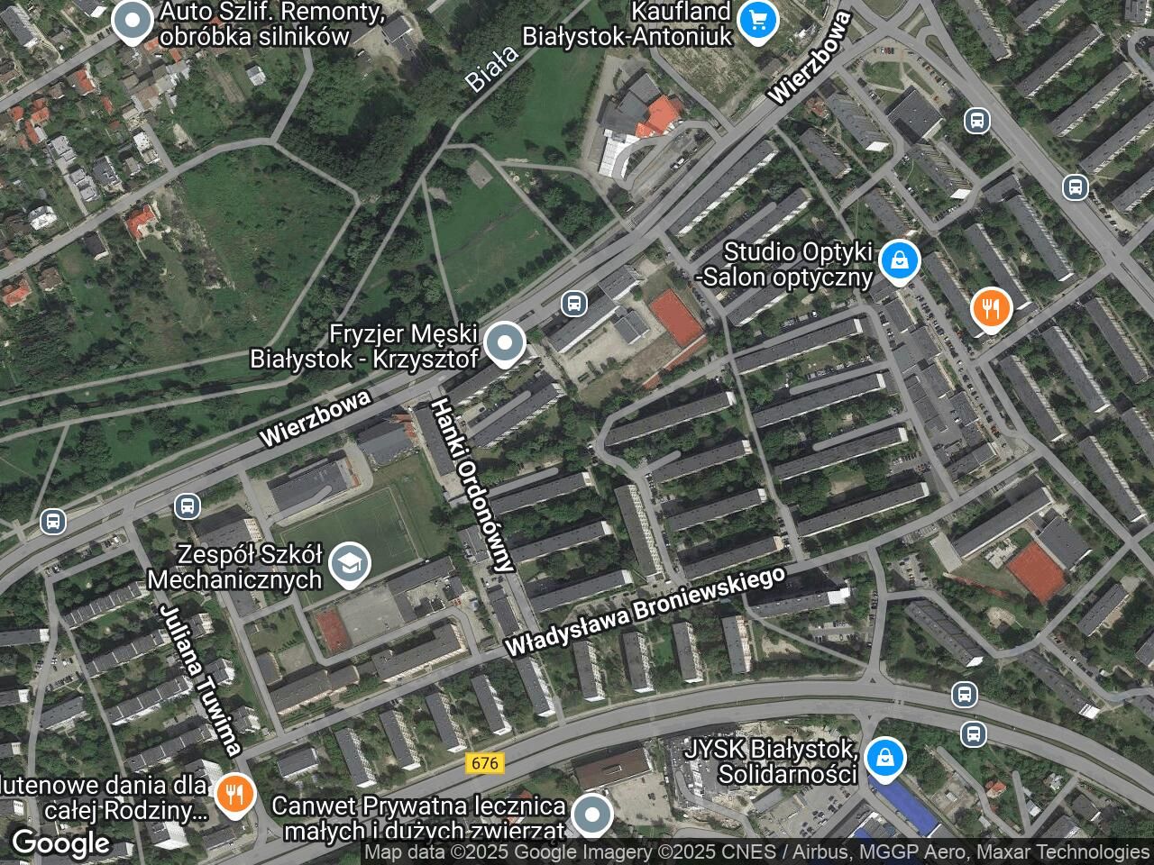 Mieszkanie 2-pokojowe Białystok Antoniuk, ul. Hanki Ordonówny