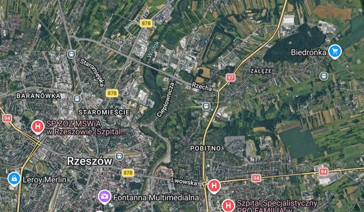 Działka rod Rzeszów Załęże, ul. Spółdzielcza