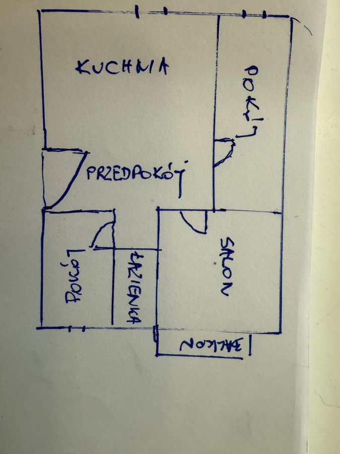 Mieszkanie 3-pokojowe Olsztyn Śródmieście, ul. Grunwaldzka. Zdjęcie 3