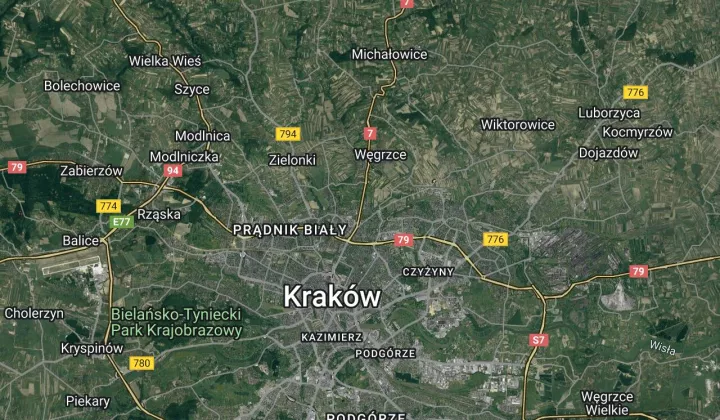 Działka inwestycyjna Kraków Górka Narodowa