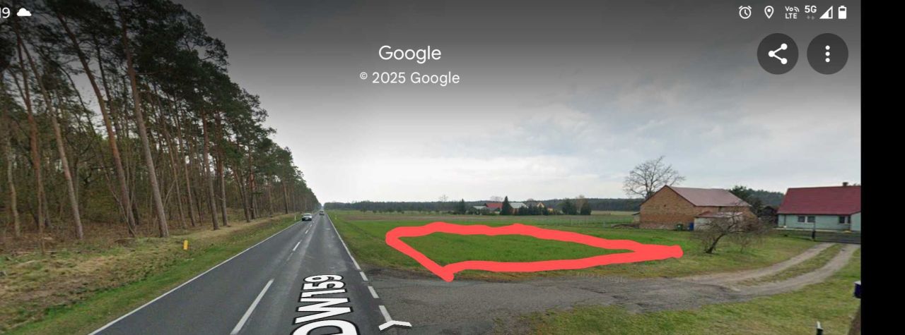 Działka budowlana Dobrojewo