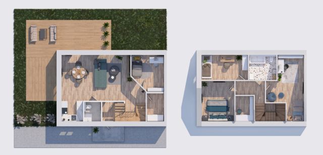 dom szeregowy, 5 pokoi Osielsko, ul. Jeziorańska. Zdjęcie 8