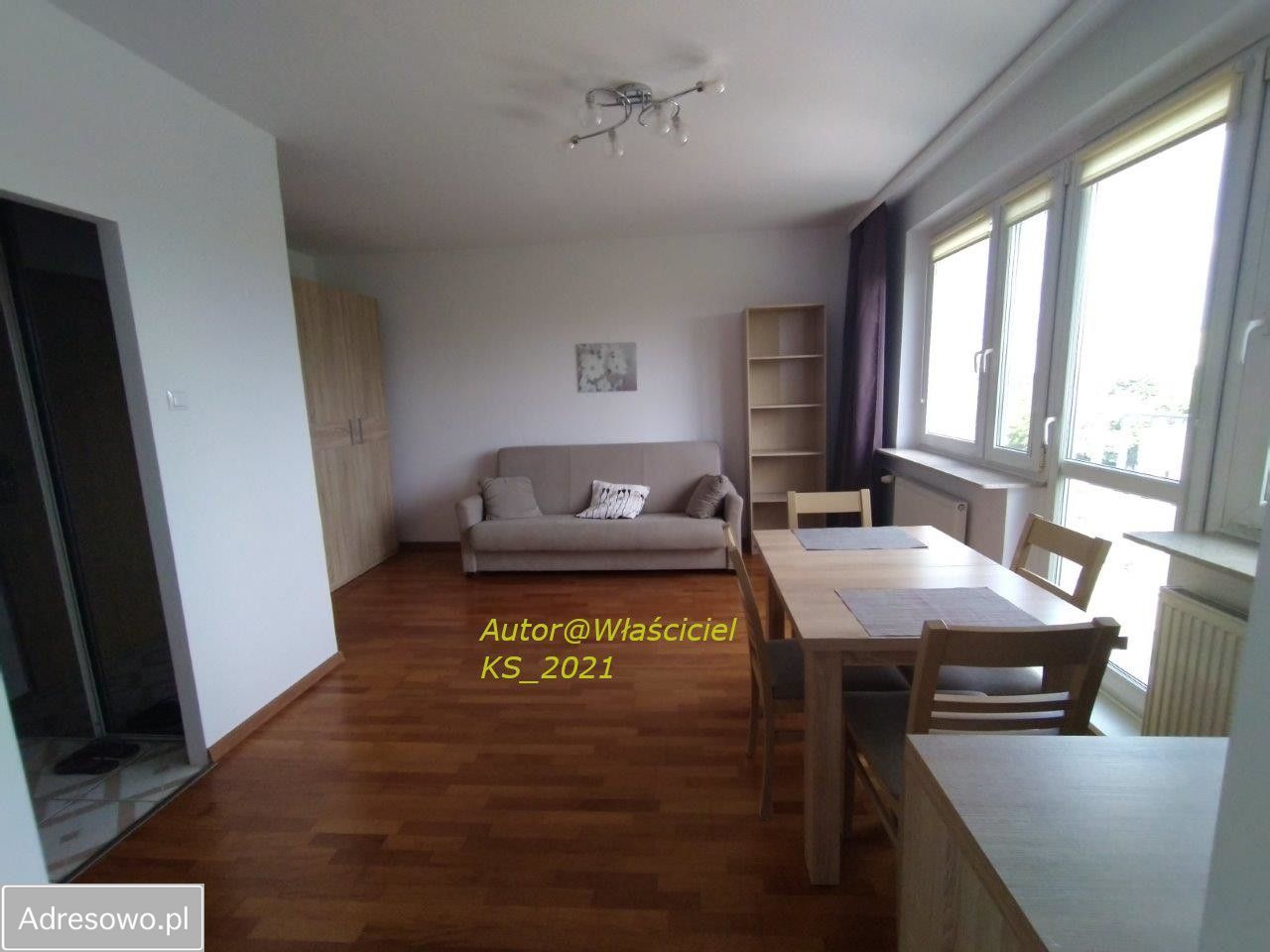 Mieszkanie 1-pokojowe Warszawa Mokotów, ul. Puławska