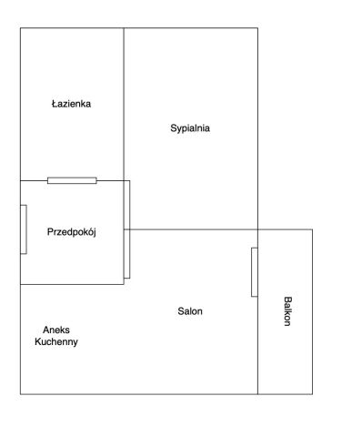 Mieszkanie 2-pokojowe Łódź Bałuty, ul. Mokra. Zdjęcie 1