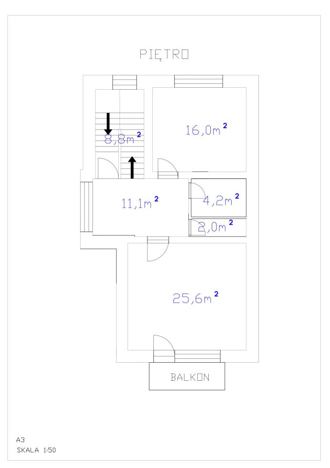 dom wolnostojący, 3 pokoje Częstochowa Raków, ul. Okrzei. Zdjęcie 5