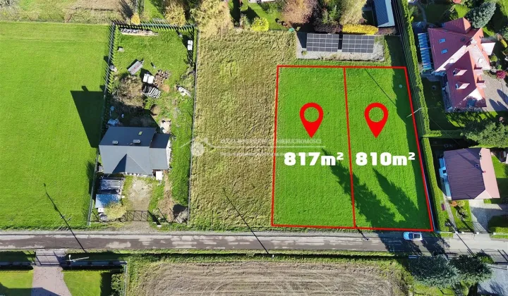 Działka budowlana Biery