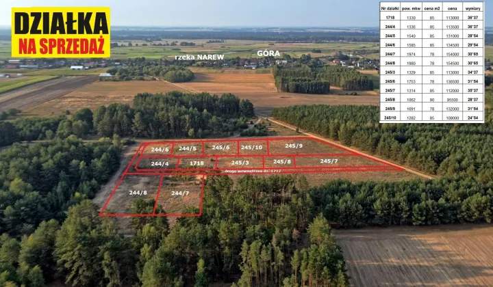 Działka budowlana Góra