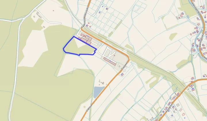 Działka inwestycyjna Kostrzyca