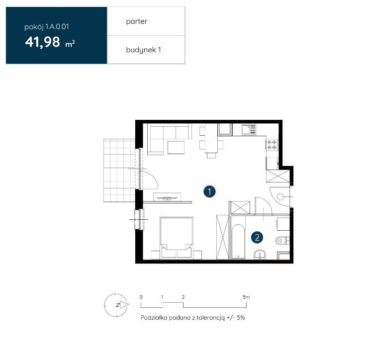 Mieszkanie 1-pokojowe Wrocław, ul. Fabryczna. Zdjęcie 7