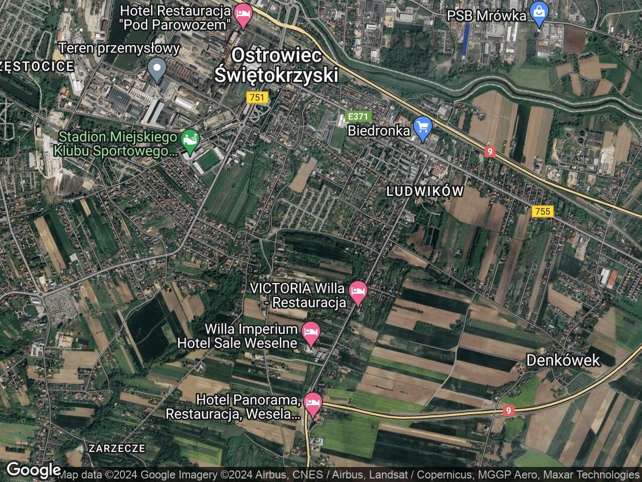 Działka rod Ostrowiec Świętokrzyski Ludwików, ul. Winnica