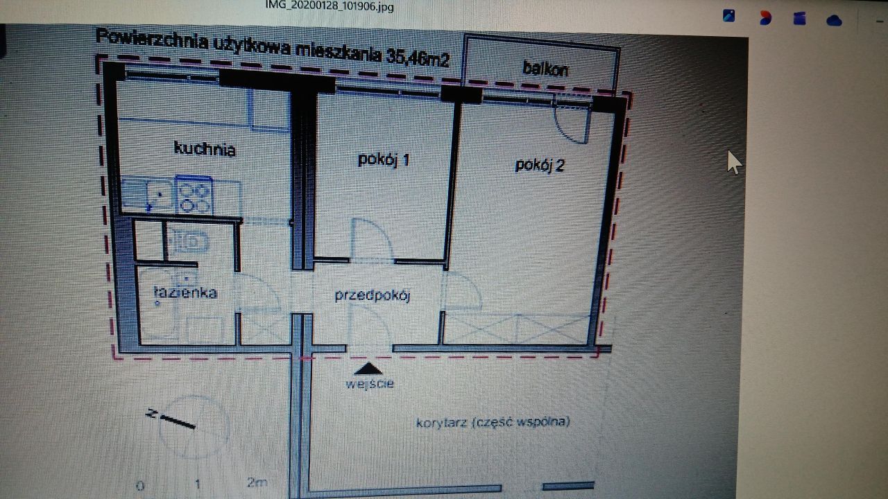 Mieszkanie 2-pokojowe Toruń Na Skarpie, ul. Ligi Polskiej. Zdjęcie 1