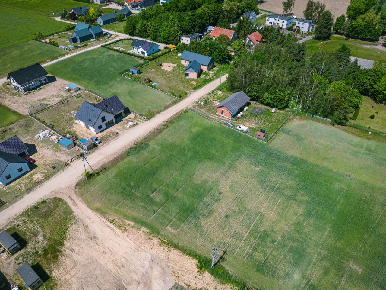 Działka budowlana Ceradz Kościelny, ul. Dębowa. Zdjęcie 3