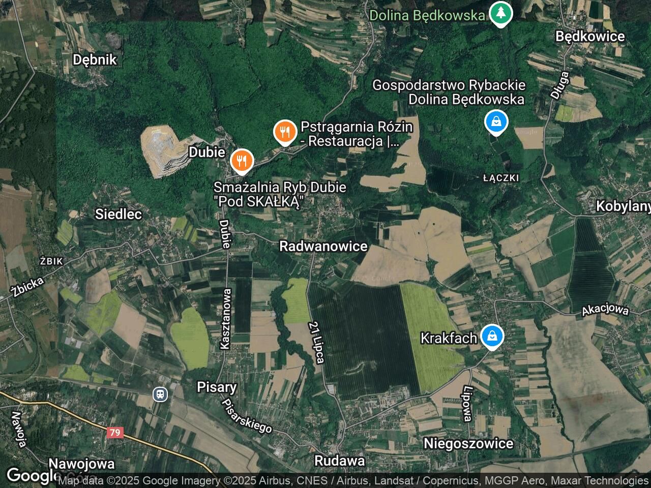 Działka rolna Radwanowice