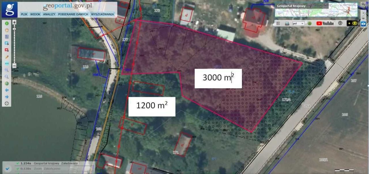 Działka budowlana Lubania. Zdjęcie 3