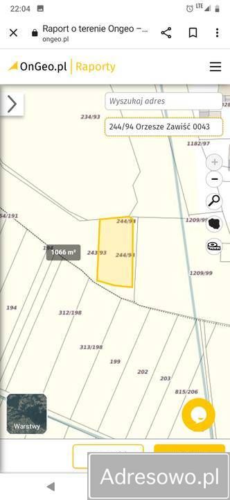 Działka rolna Orzesze Zawiść. Zdjęcie 2