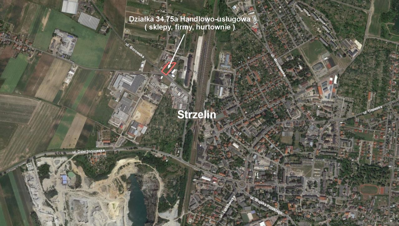 Działka inwestycyjna Strzelin, ul. Borowska. Zdjęcie 2