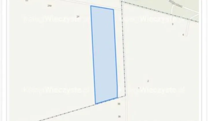 Działka siedliskowa Strubiny