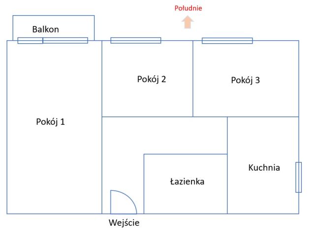 Mieszkanie 3-pokojowe Głogów, ul. Budowlanych. Zdjęcie 20
