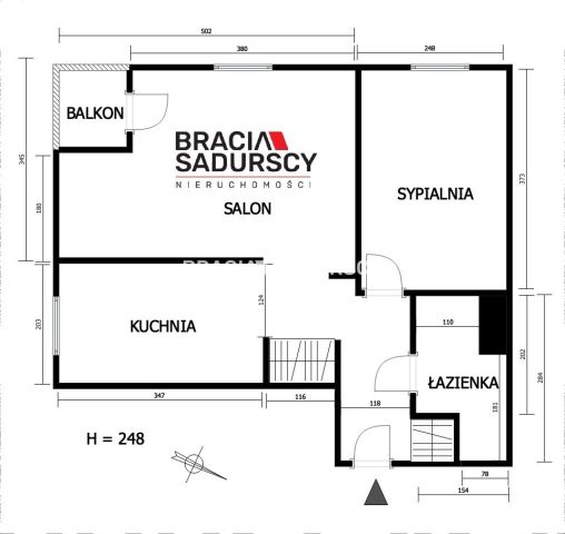 Mieszkanie 2-pokojowe Kraków Prądnik Biały, ul. Macieja Słomczyńskiego. Zdjęcie 17