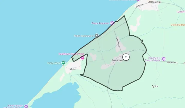 Działka rod Rusinowo