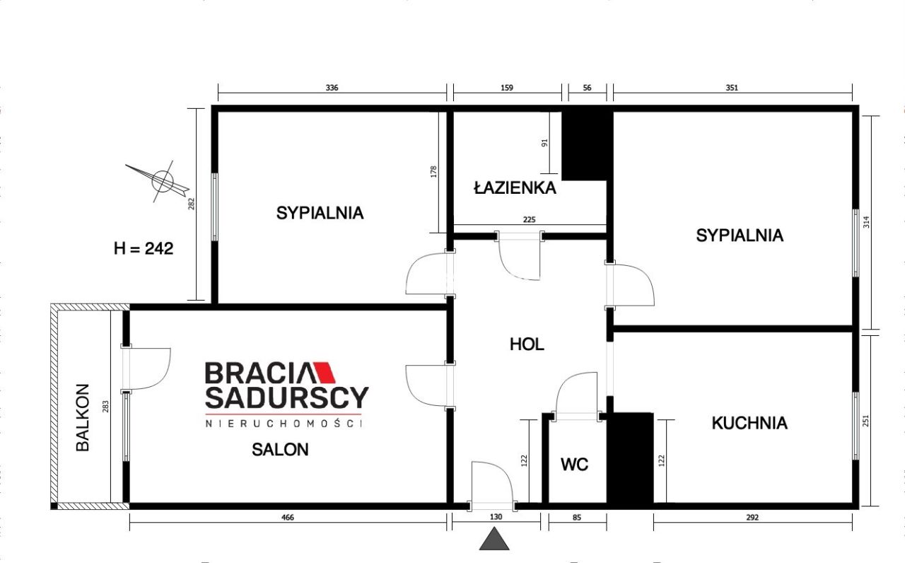 Mieszkanie 3-pokojowe Dobczyce, os. Piastowskie. Zdjęcie 21