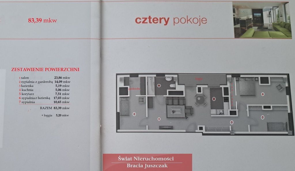 Mieszkanie 4-pokojowe Wrocław Południe, ul. Gwiaździsta. Zdjęcie 15