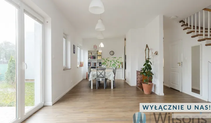 dom szeregowy, 4 pokoje Łomianki, Kiełpin