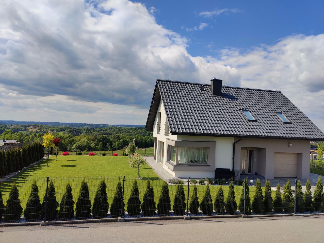 dom wolnostojący, 5 pokoi Borzęta