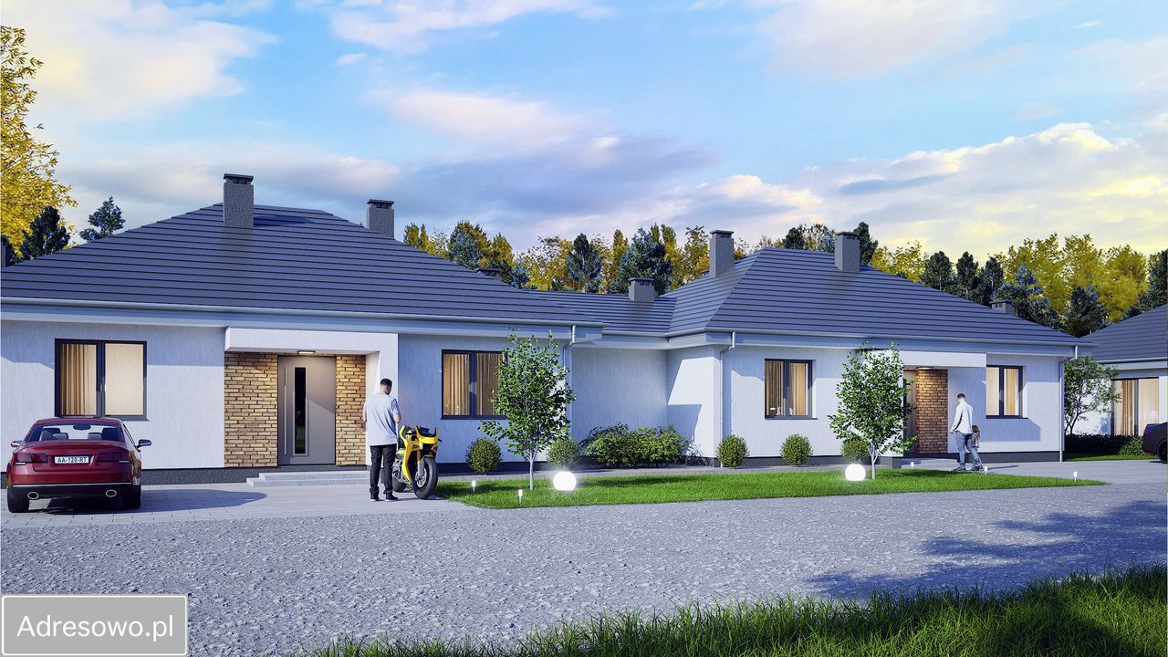 bliźniak, 4 pokoje Łacha, ul. Polnej Róży. Zdjęcie 4