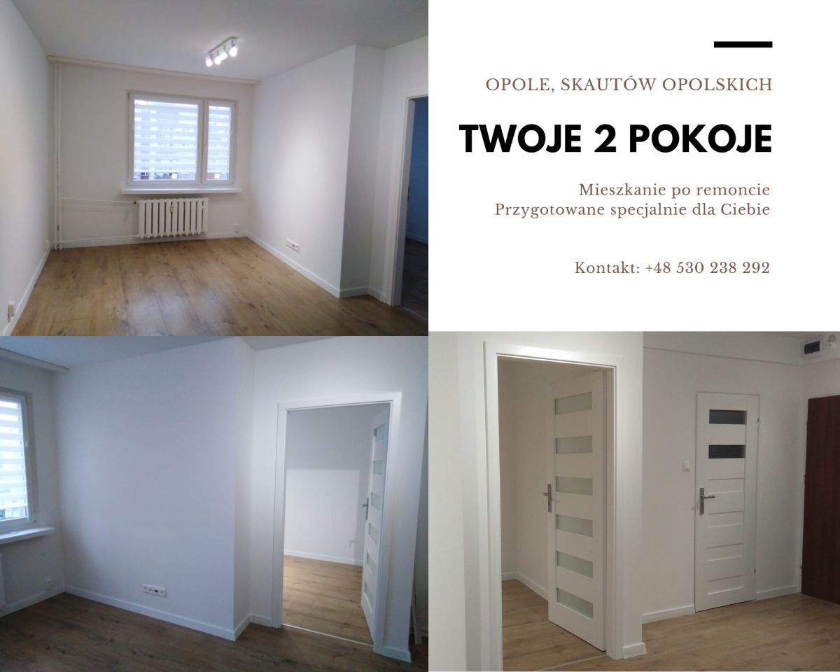 Mieszkanie 2-pokojowe Opole, ul. Skautów Opolskich