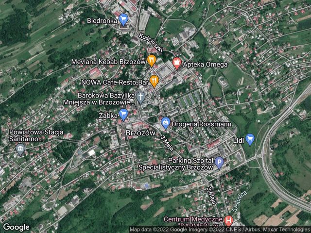 Lokal Brzozów, pl. Grunwaldzki. Zdjęcie 1