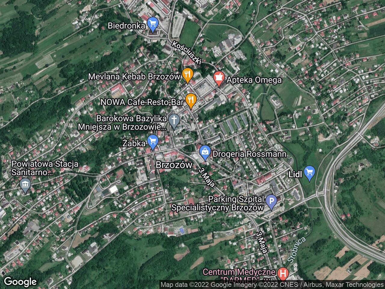 Lokal Brzozów, pl. Grunwaldzki