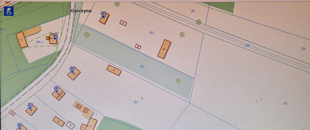 Działka rolno-budowlana Osiczyna