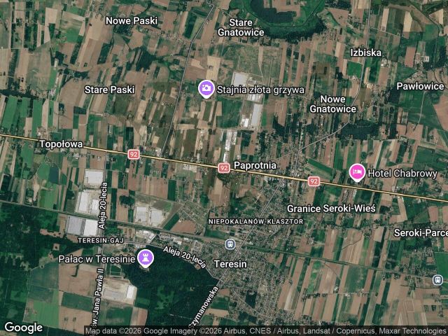 Działka inwestycyjna Paprotnia, ul. Sochaczewska. Zdjęcie 1