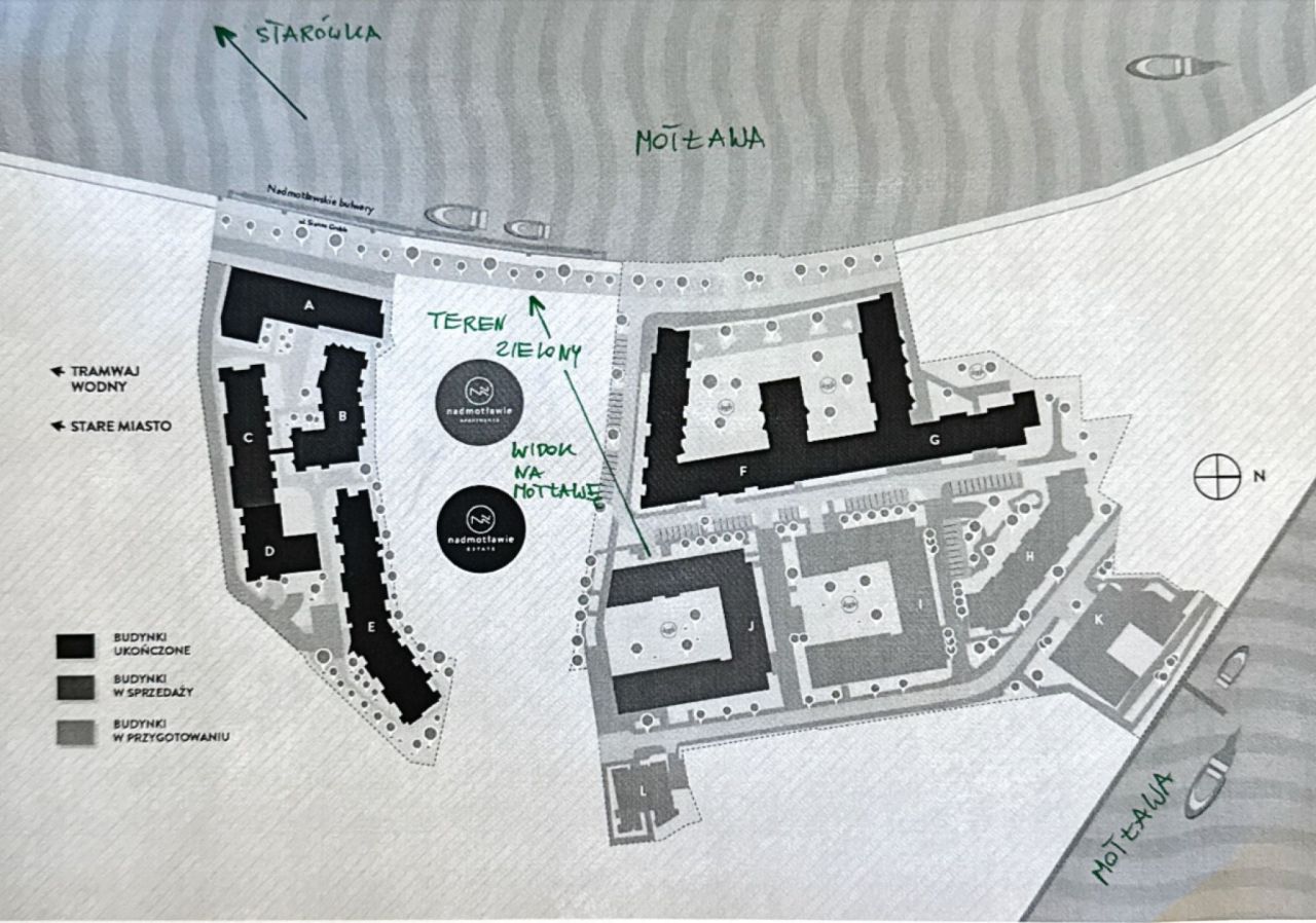 Mieszkanie 2-pokojowe Gdańsk Sienna Grobla, ul. Sienna Grobla. Zdjęcie 6