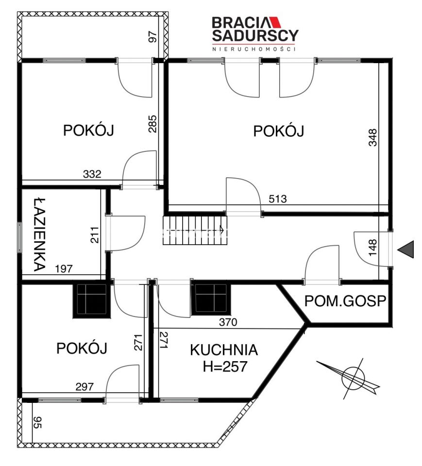 Mieszkanie 4-pokojowe Kraków Podgórze Duchackie, ul. Franciszka Bujaka. Zdjęcie 28