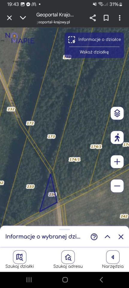 Działka leśna Kukowo. Zdjęcie 3