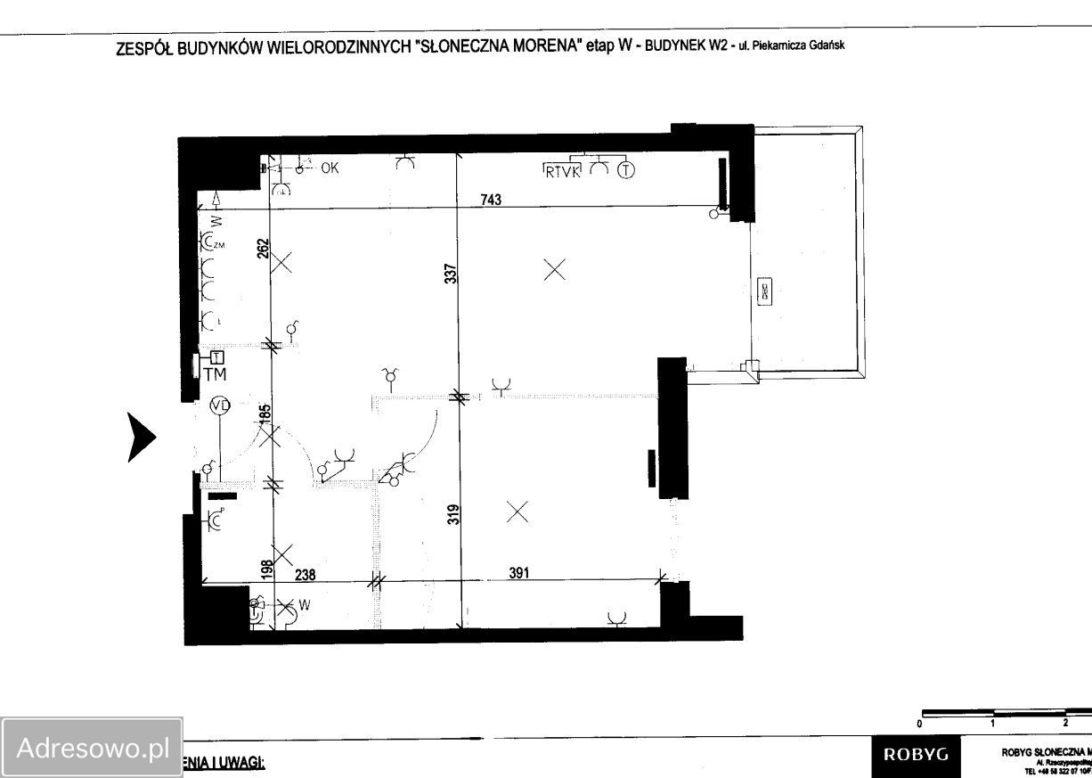 Mieszkanie 2-pokojowe Gdańsk Morena, ul. Stanisława Lema. Zdjęcie 6