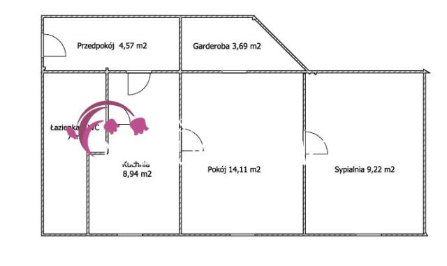 Mieszkanie 2-pokojowe Bydgoszcz Śródmieście. Zdjęcie 20