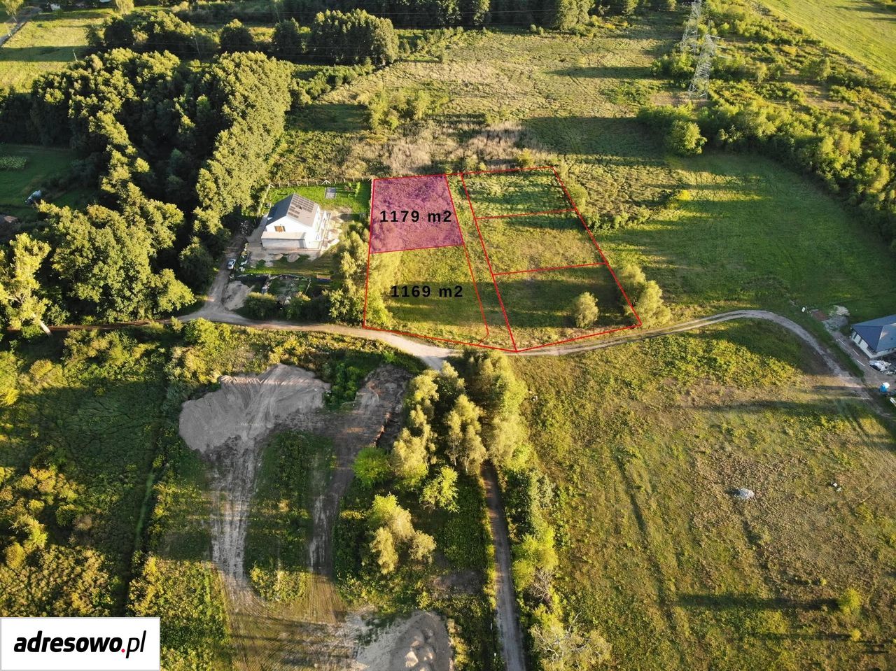 Działka budowlana Morzyczyn, ul. Bursztynowa. Zdjęcie 3