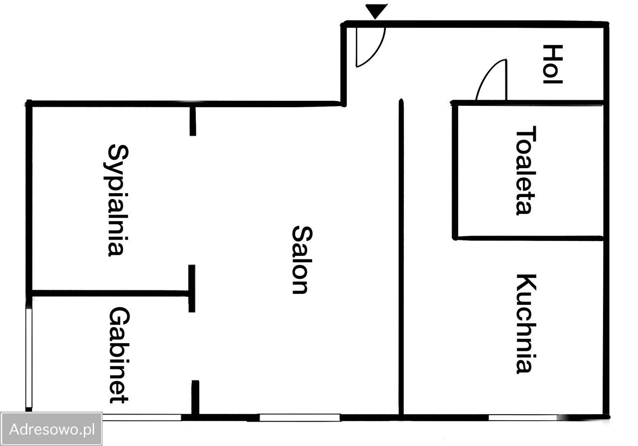 Mieszkanie 1-pokojowe Gliwice Śródmieście. Zdjęcie 3