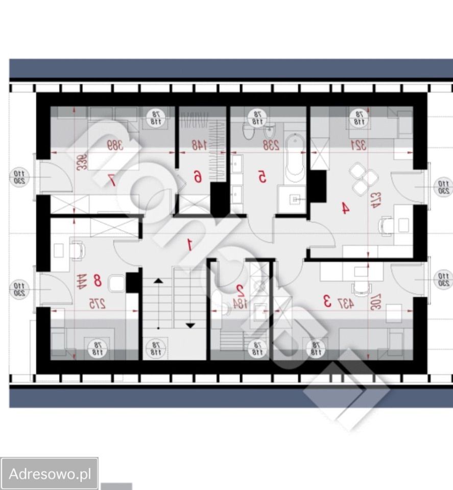 dom wolnostojący, 6 pokoi Biesiekierz. Zdjęcie 16