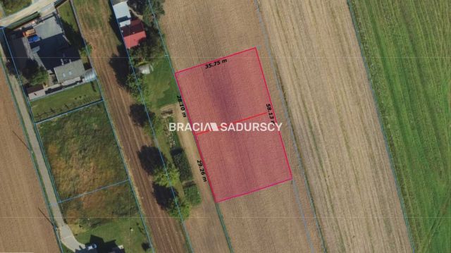 Działka budowlana Kraków Łuczanowice, ul. ks. Kazimierza Figlewicza. Zdjęcie 3