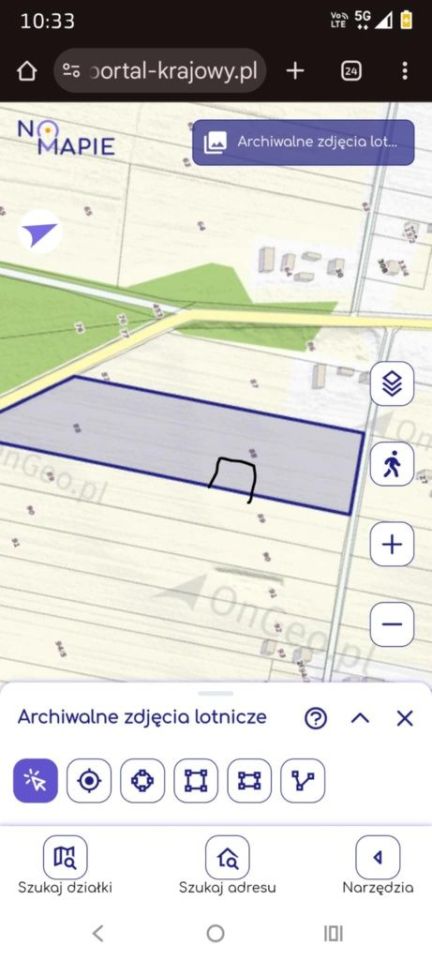 Działka budowlana Zabłocie. Zdjęcie 2