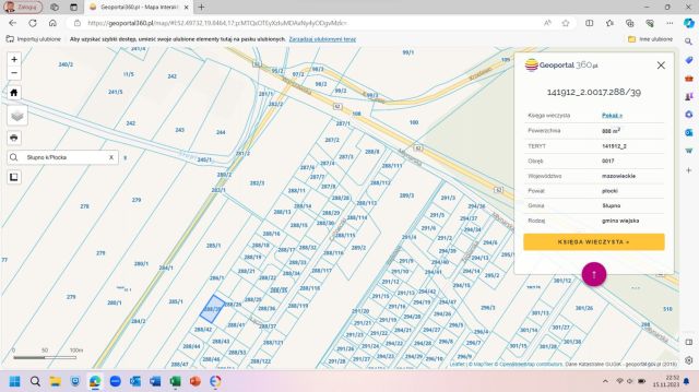 Działka budowlana Słupno, ul. Łączna. Zdjęcie 1
